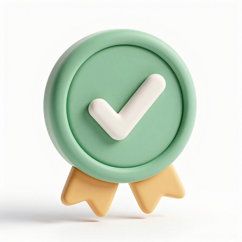 Checkmark badge